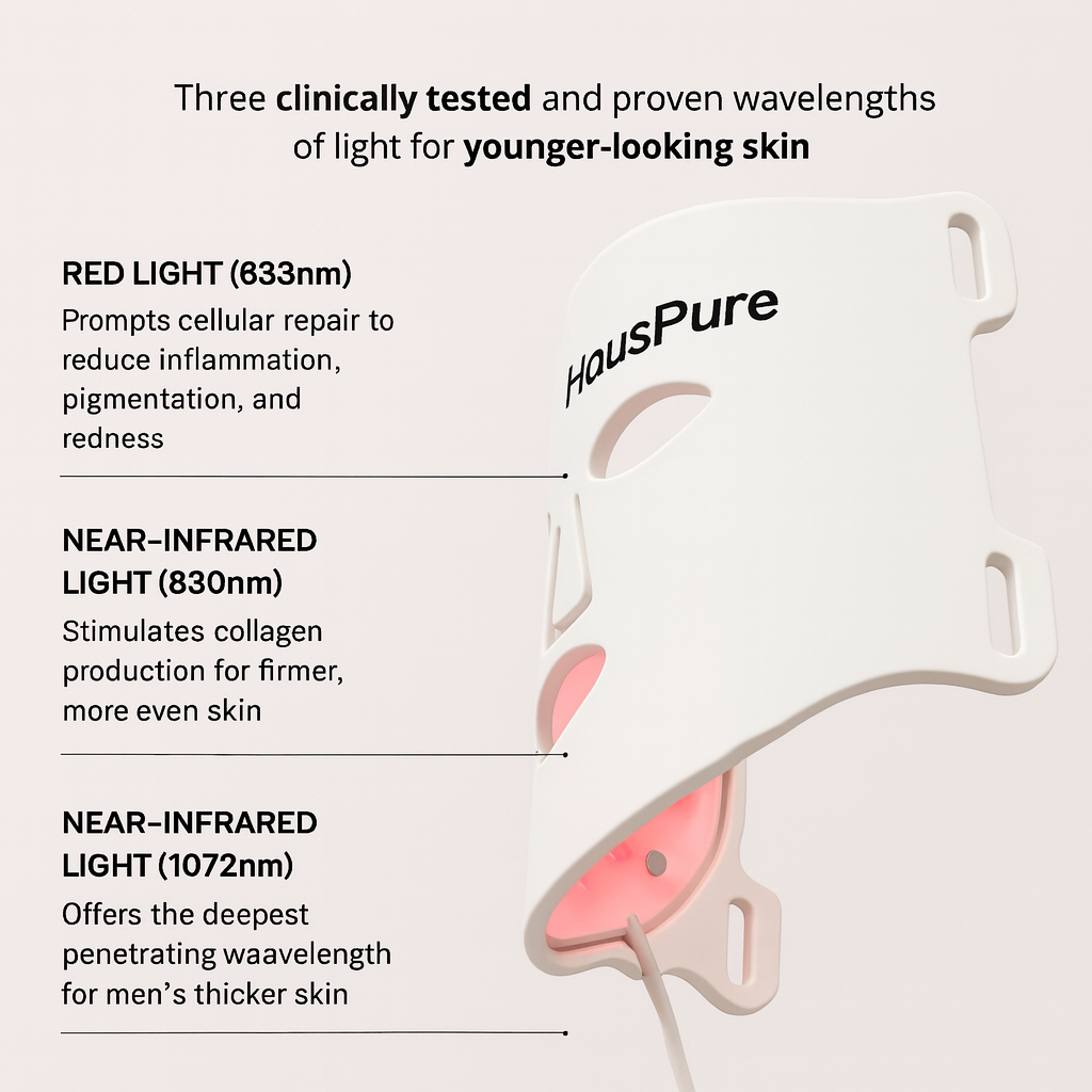 Red LED Light Therapy Mask